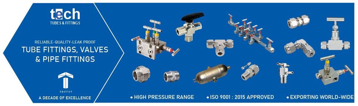Manufacturer, Exporter and Supplier of Tube Fittings,Pipe Fittings, Instrumentation valve, Flanges in Mumbai, India